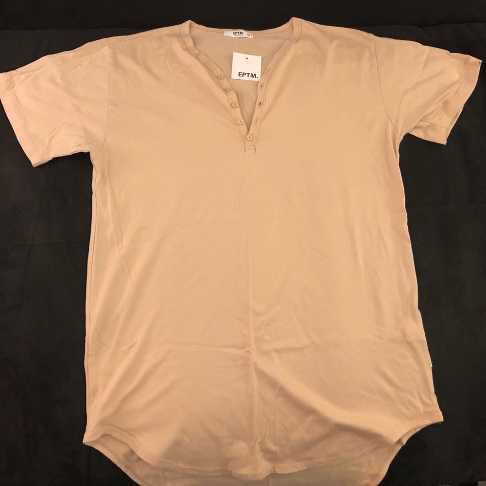 EPTM Curved Hem Long Shirt NEW